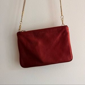 Sandro Metallic Crossbody Bag